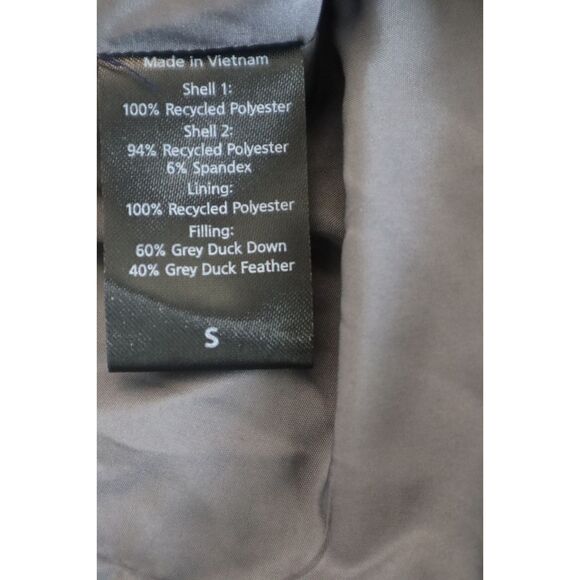 Moosejaw 7726255 Women's Sz S Blue Quilted Down Mid-Length Hooded Jacket - Picture 9 of 14